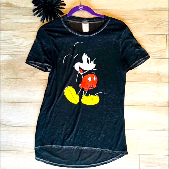 Distressed Mickey Mouse T-Shirt - Picture 1 of 4